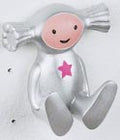 BATHDECO MANGA-GIRL SILVER