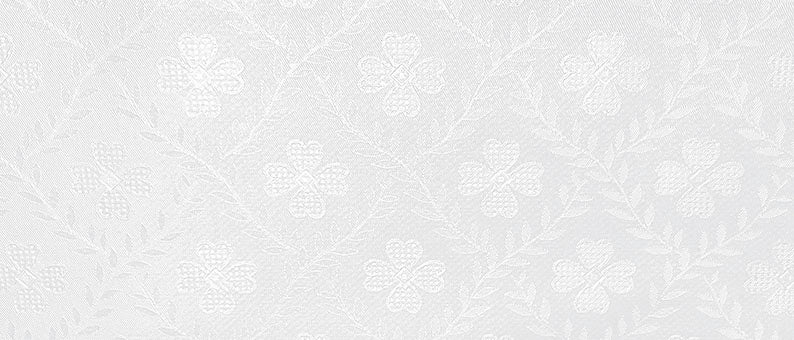 R.BONITA-PERLTEX 1.40x20m R-9774/54 WHITE PEARL Trébol