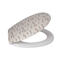 BRIQUE MARRON ASIENTO WC TERMO-DURO