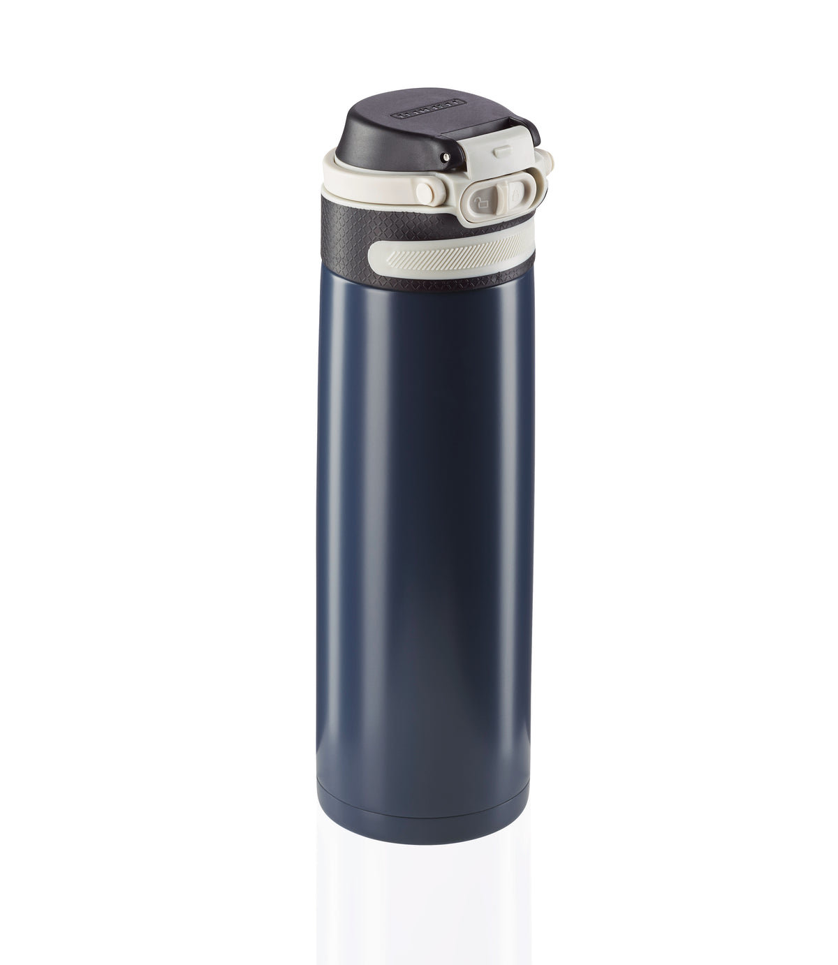 Botella Térmica en Acero Inoxidable 600 ml. Azul Oscuro