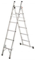 Escalera ALU L80 1x6+1x5 peldaños 1212-601