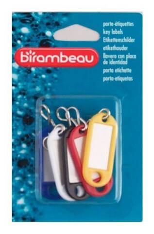 5 LLAVERO PLACA IDENTIDAD