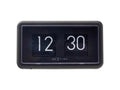 Reloj Pared/Sobremesa 18X10X7 cm FLIP Negro
