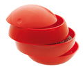 BOWL-BEAUTY RED ORGANIZADOR - 3 COMPARTIMENTOS