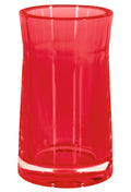 SYDNEY-ACRYLIC CLEAR RED VASO 12 CM