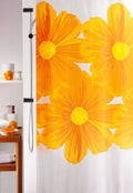 BIG FLOWER ORANGE 180x200 TEXTILE