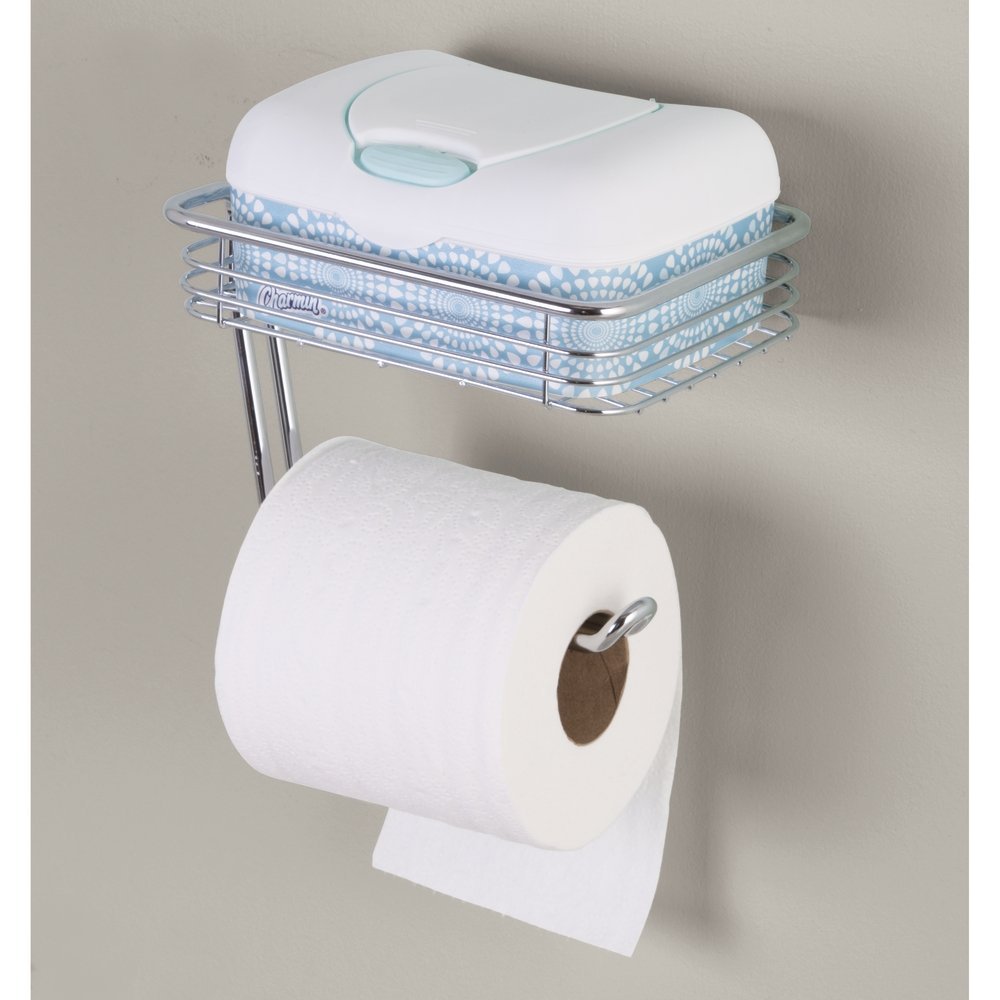 PORTA rollos WC PAREDcon Estante