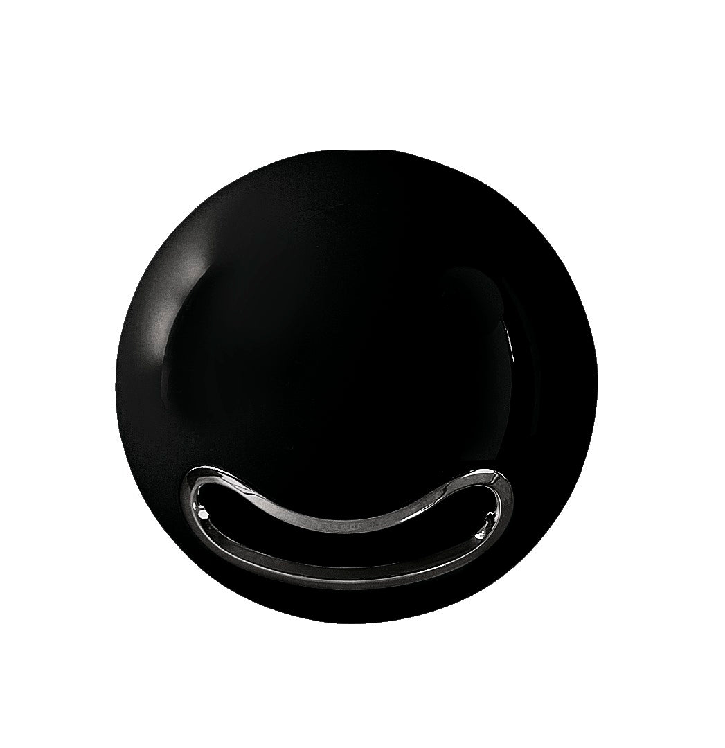 BOWL-ABS BLACK PORTARROLLOS PARED