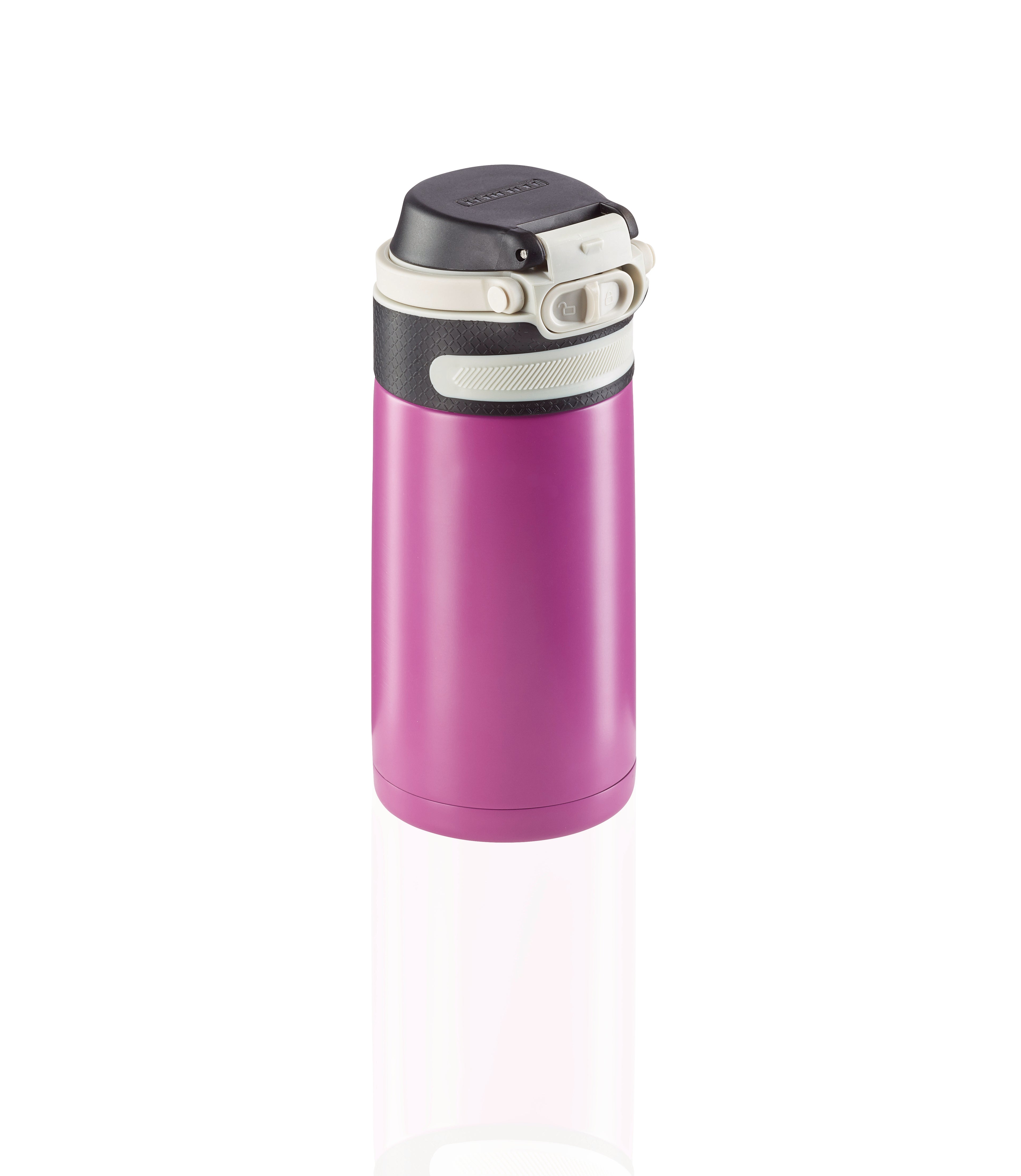 Botella Térmica en Acero Inoxidable 350 ml. Morado