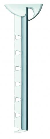 Mopa PowerClean M micro-dúo con palo acero 140 cm.