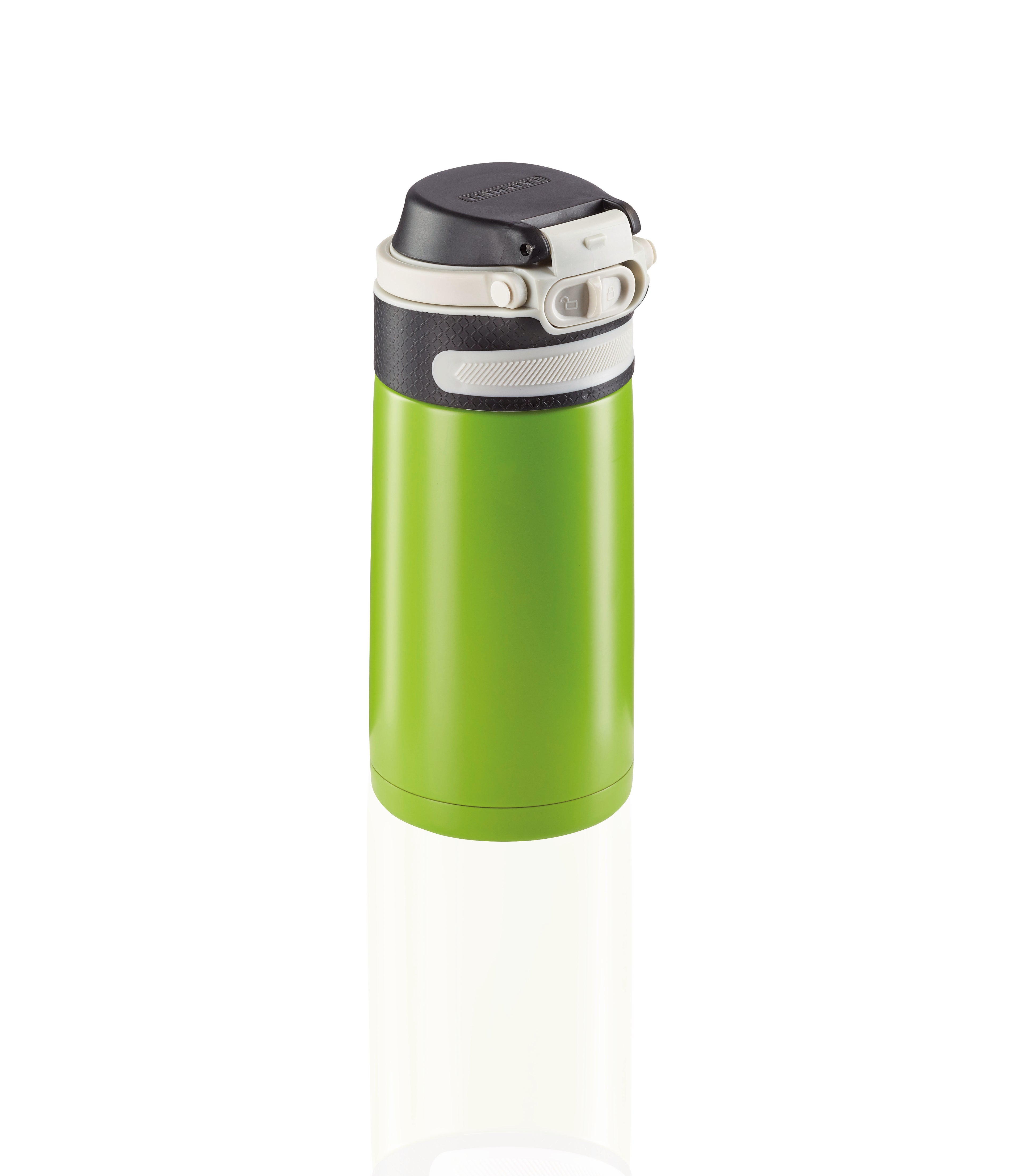 Botella Térmica en Acero Inoxidable 350 ml. Verde Kiwi