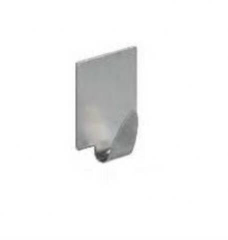 METALAKEN ACERO INOX PERCHA ADHESIVA 35X35MM