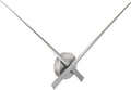 Reloj Pared Ø 85 cm - Aluminum - Silver - 'Hands'
