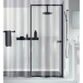 ILLUSION BLACK C.PLAST 180X200 PEVA