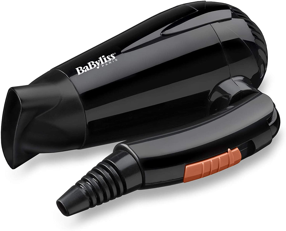 SECADOR DE PELO TRAVEL DRY 2000W NEGRO BABYLISS
