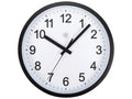 Reloj pared 25.5 cm ROBUST Marco Negro