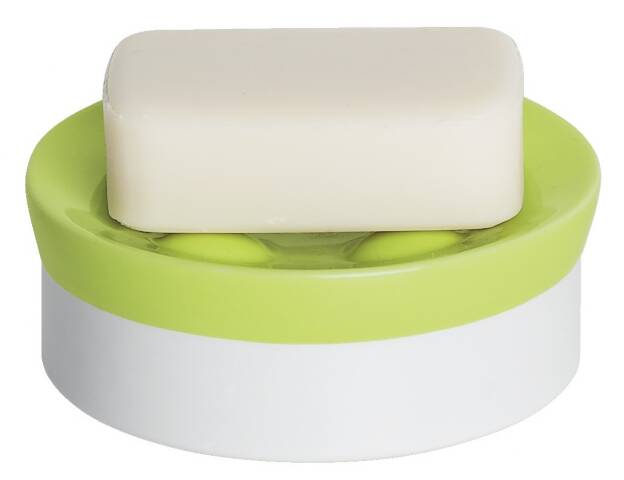 OPERA WHITE-KIWI JABONERA  H 4 CM
