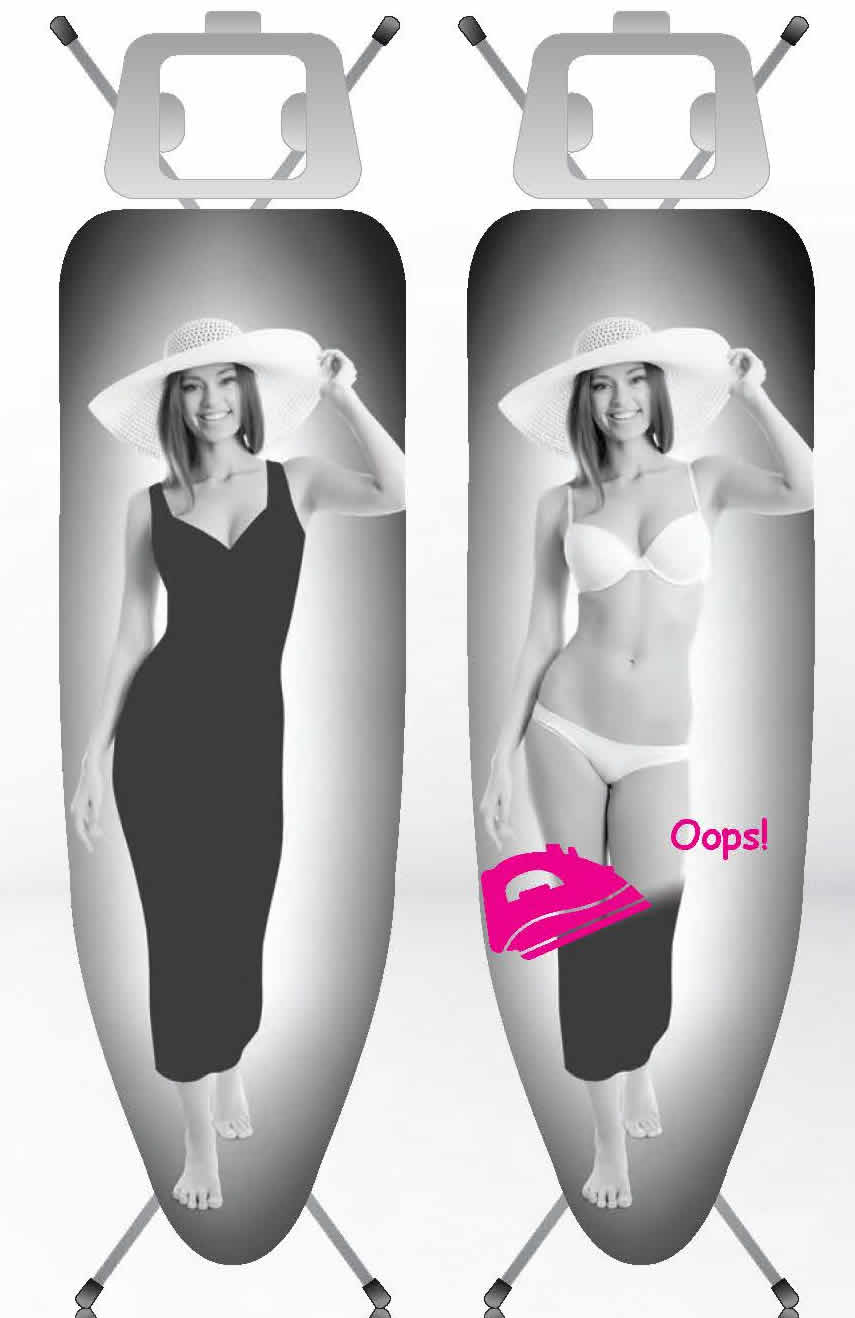 FUNDA TABLA OOPS LADY 110X30/34