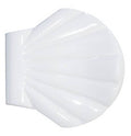 SHELL-CLIP WHITE CLIP PARED PARA CORTINA