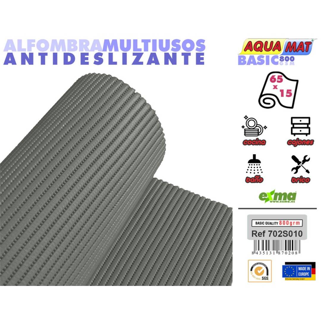R.FOAM 0,65x15m GRIS OSCURO 800gr.