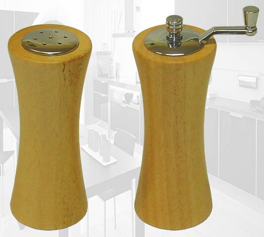 SET SALERO+PIMENTERO 13,7 CM LIFEHOME