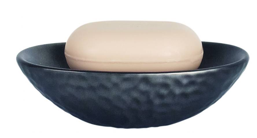 DARWIN-HAMMERED BLACK JABONERA 4 CM
