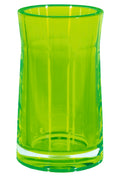 SYDNEY-ACRYLIC CLEAR KIWI VASO 12 CM