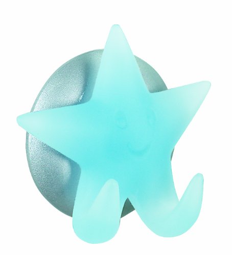 STAR L-BLUE PERCHA ADHESIVA HOOK