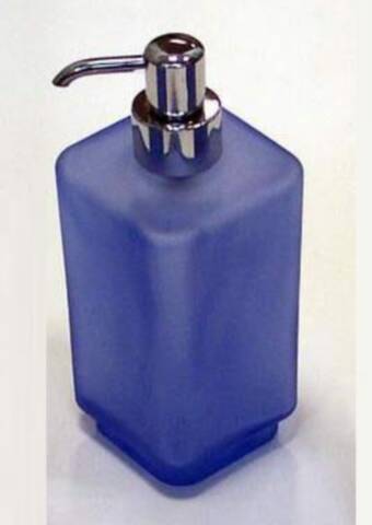 CITY SOAP DISPENSER BLUE CITY