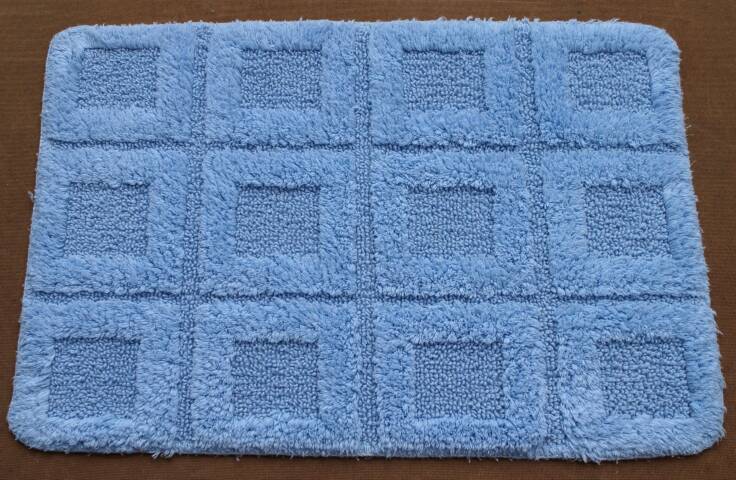 ALF. TEXTIL MICROFIBRA 40x60 BASE LATEX - FRAME AZUL