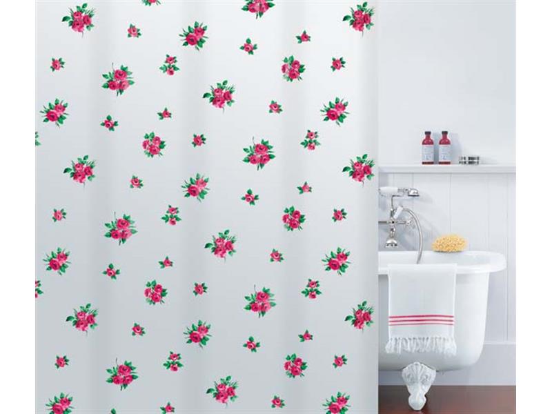 LORA CORTINA RED-PINK 180X200