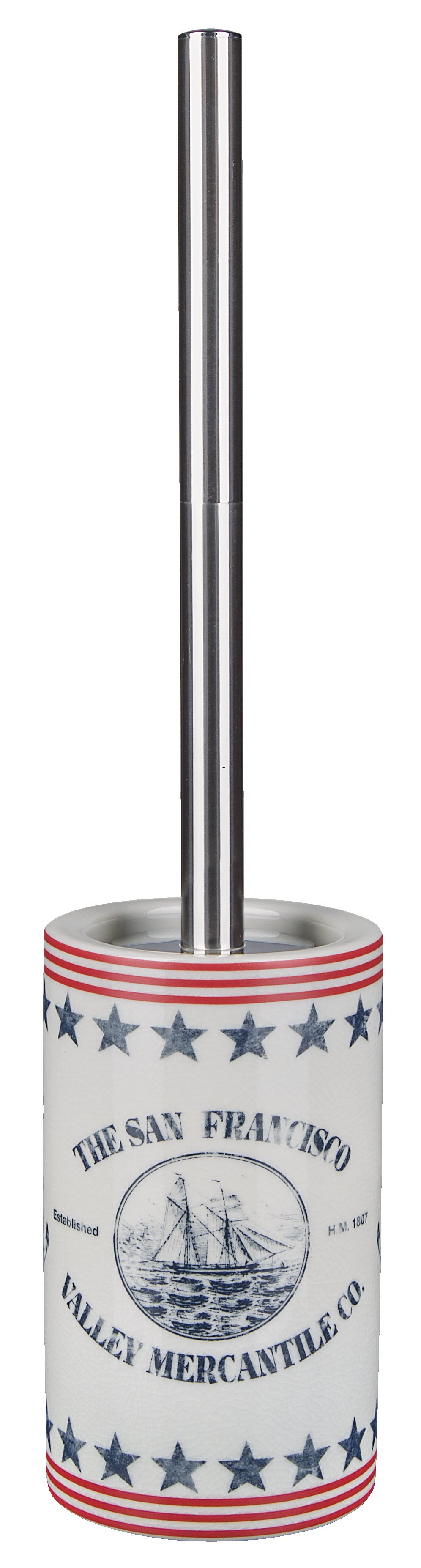 WATERMILL ESCOBILLERO NAVI RED 42CM