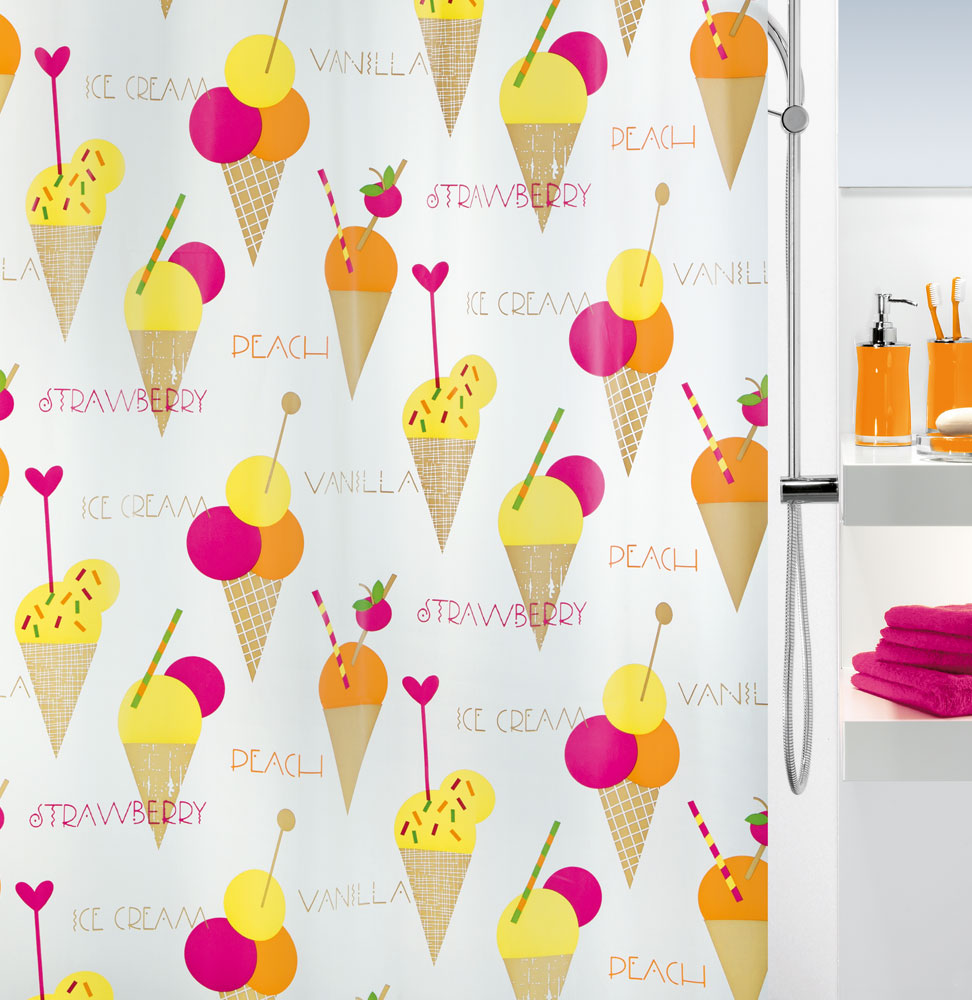 ICE CREAM MULTICOLOR C.PLAST 180X200