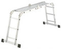 Escalera ALU ProfiStep combi 4x3 peldaños