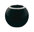 BOWL-SHINY BLACK VASO 8.5CM