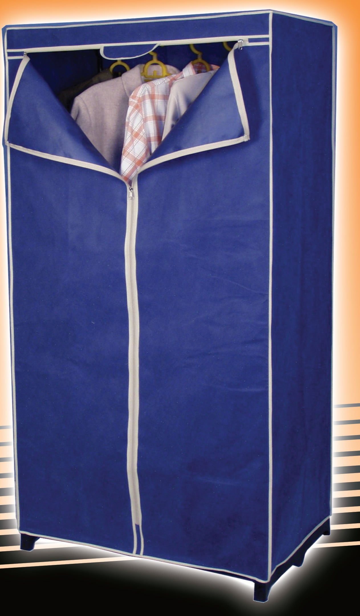 ARMARIO 75x50x160 MARRON sin estante