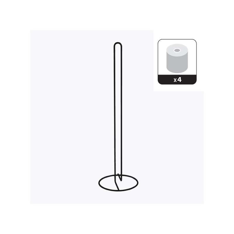STOCK PORTAROLLO MATT BLACK