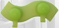 Percha ventosa SUPER FIX DOBLE KIWI