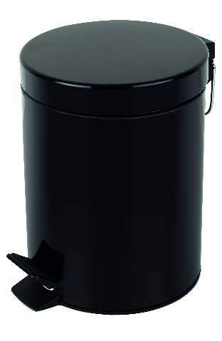 SYDNEY BLACK 5L cubo PEDAL 5 L 27 CM