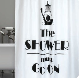 SHOWER C.TEXTIL 180X200