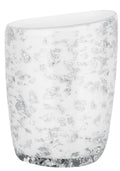 ETNA-GLITTER WHITE  VASO 12.5 CM