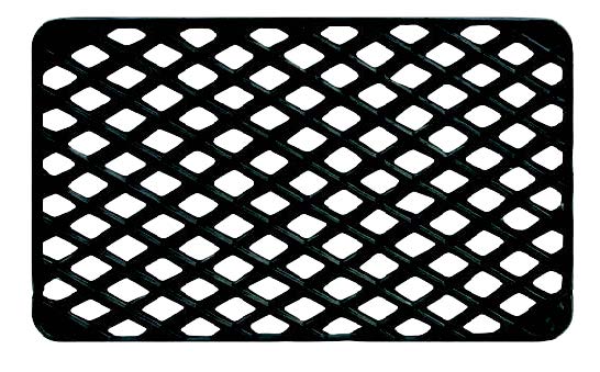 FELPUDO GOMA 33X56 RASCA ROMBOS