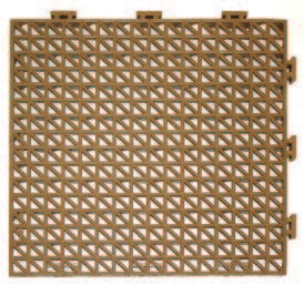 LOSETA CLICK BEIGE 99x99cm (33X33X2 PACK 9 UN)