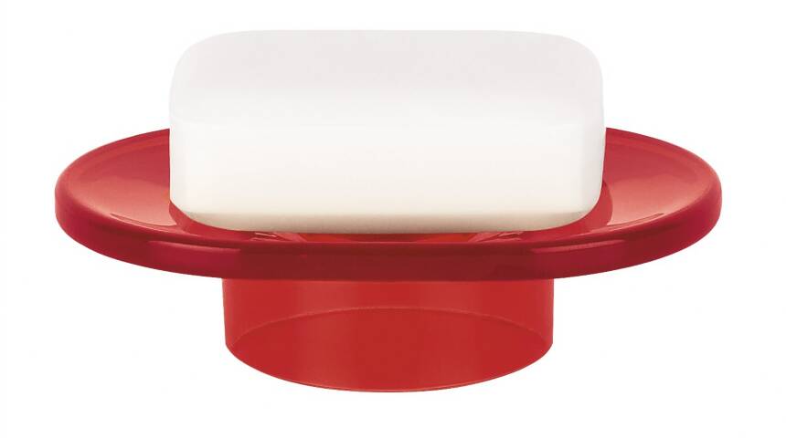 NYO-ACRYL CLEAR-RED JABONERA 3 CM