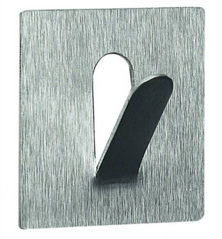 PUNZO-SQUARE STEEL PERCHA ADHESIVA HOOK