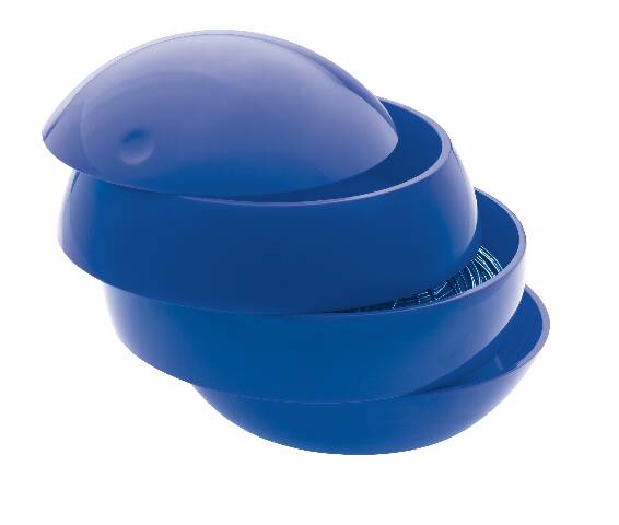 BOWL-BEAUTY BLUE ORGANIZADOR - 3 COMPARTIMENTOS