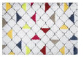 GRID MULTICOLOR ALF. TEXTIL 55X65