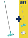 Set Mopa Atrapapolvo Clean & Away con palo y 5 gamuzas
