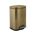 AKIRA MATT-GOLD 5L cubo PEDAL 30cm
