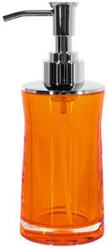 SYDNEY-ACRYLIC CLEAR ORANGE DOSIFICADOR 18.5 CM
